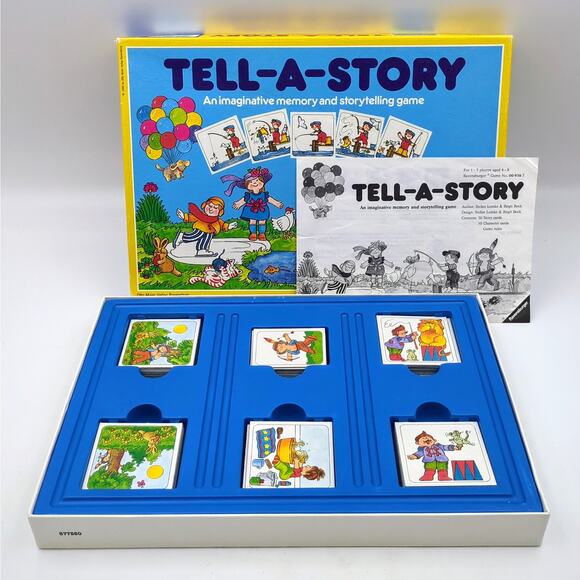 Ravensburger Tell-A-Story Board Game Memory Storytelling Preschool 4-8 1-5 Play - Picture 3 of 4
